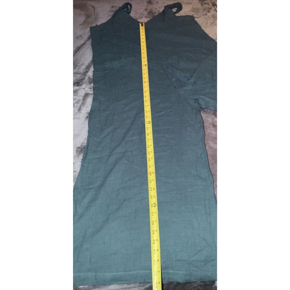 medium Natural Life green overalls jumpsuit women - Picture 6 of 9